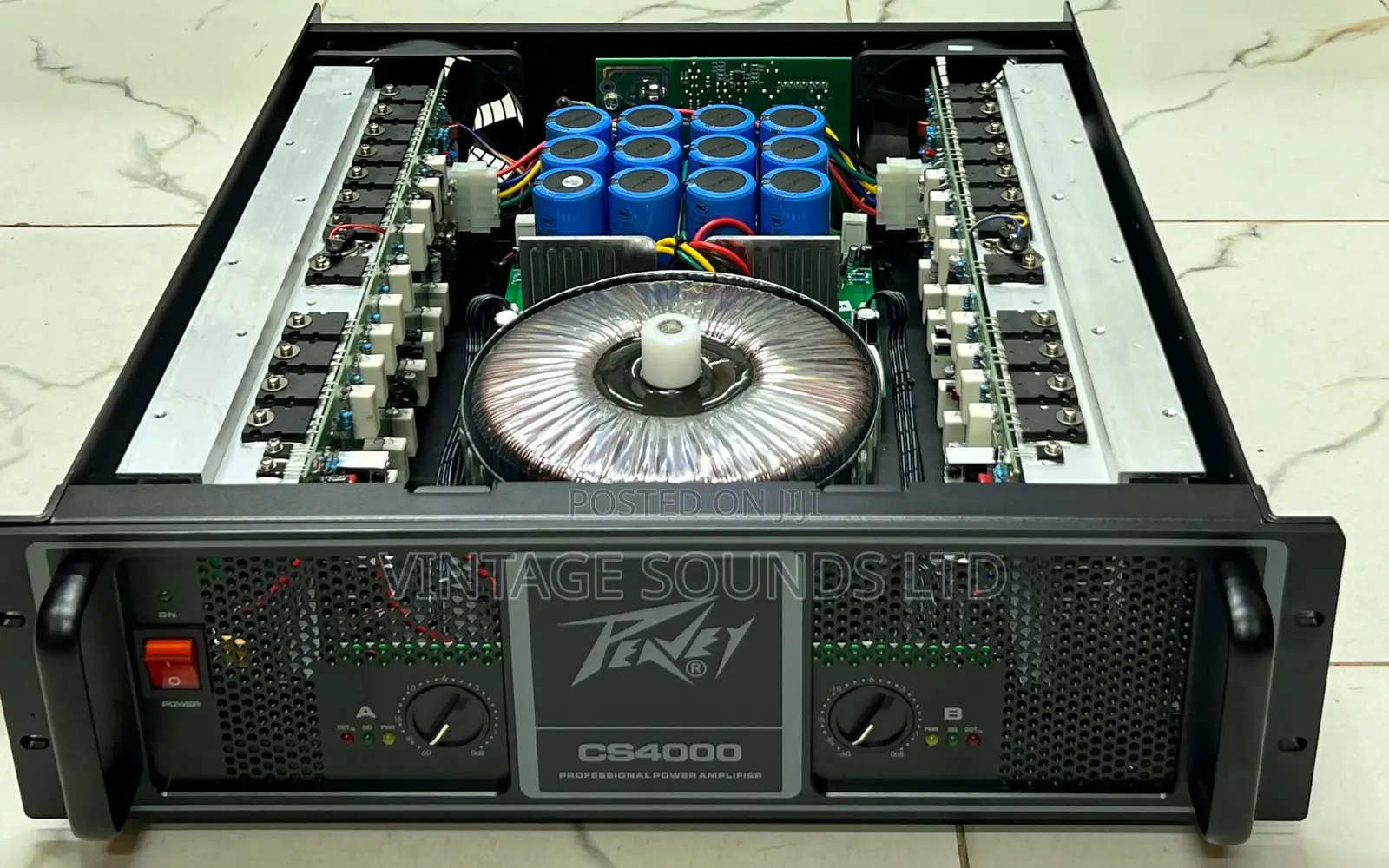 Peavey Cs4000 New Series Power Amplifier (48transistors)