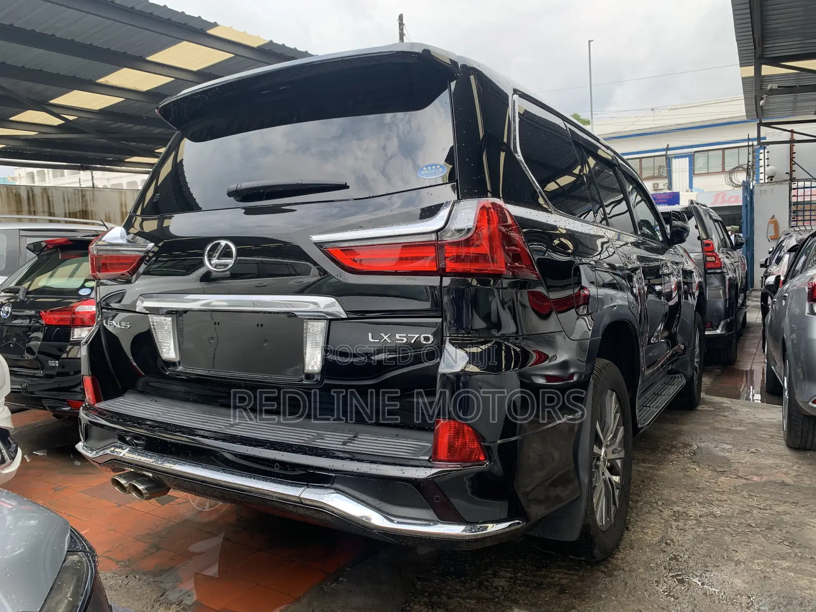 Lexus LX 570 AWD 2017 Matt Black