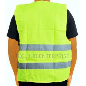 High Visibility Safety Vest With Reflective Strips - main view