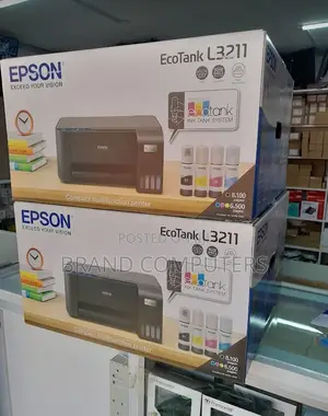 Epson Ecotank L3211 A4 All-in-One Ink Tank Printer, Print, S