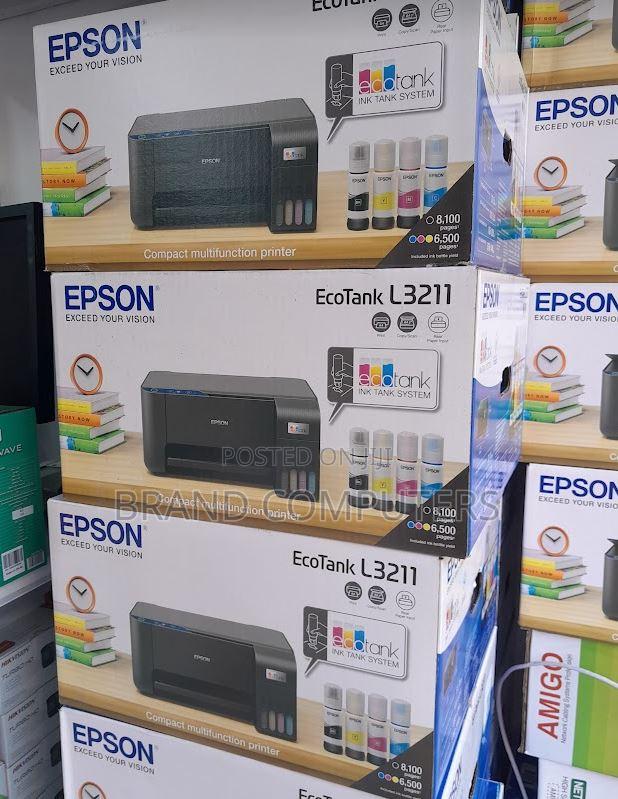 Ecotank Epson L3211 Multifunction Ink Tank Printer, - main view