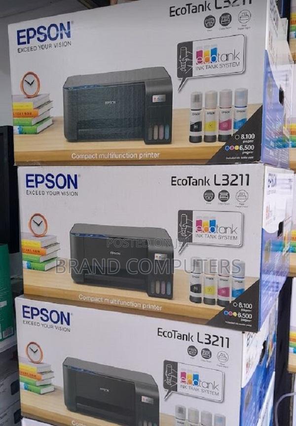 Epson Ecotank L3211 All-in-One Ink Tank Printer (Colored)