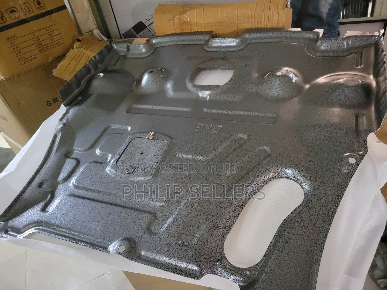 Sump Guard for the Engine and Gearbox, Dedicated to Mercedes