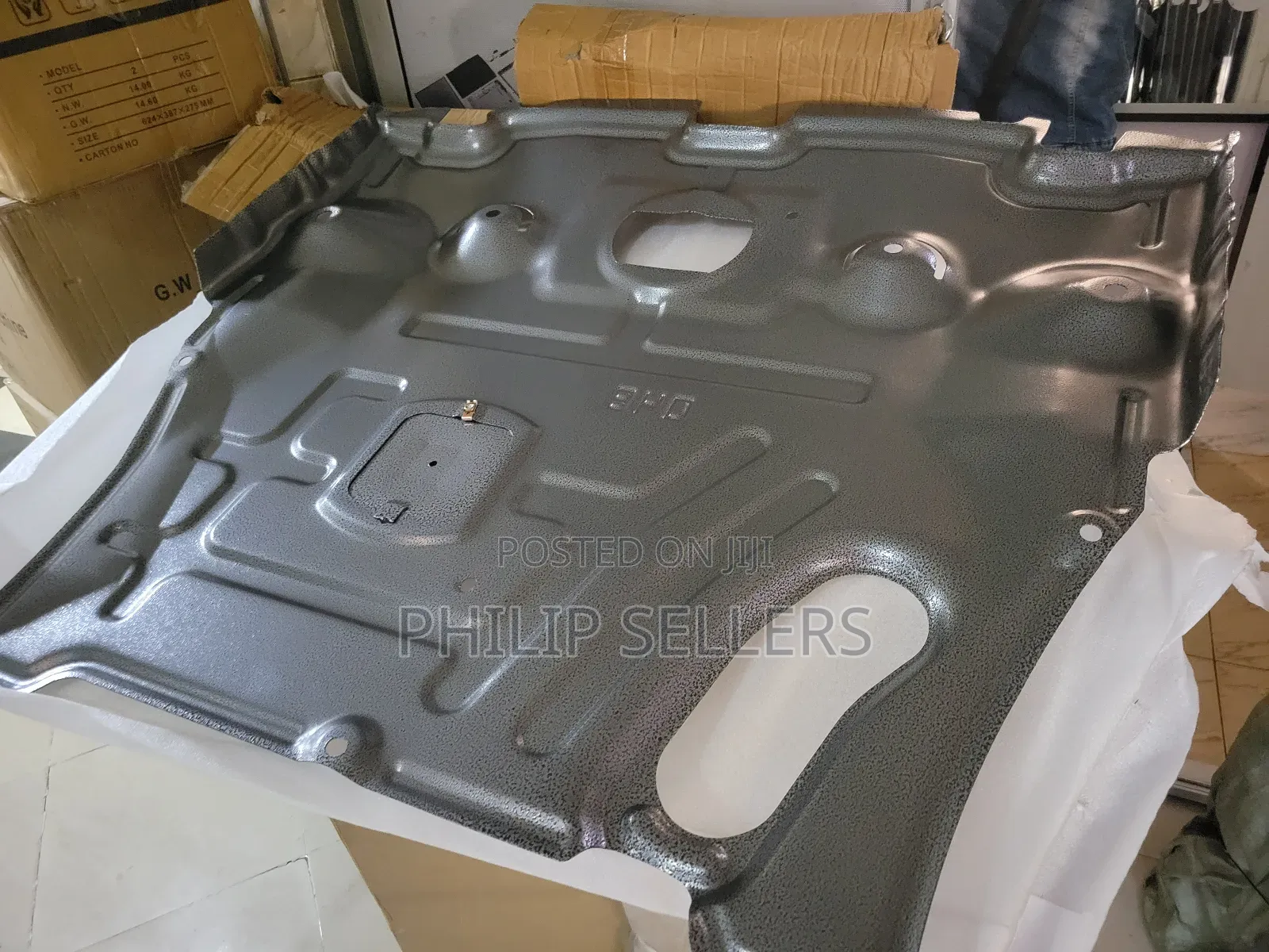 Sump Guard for the Engine and Gearbox, Dedicated to Mercedes