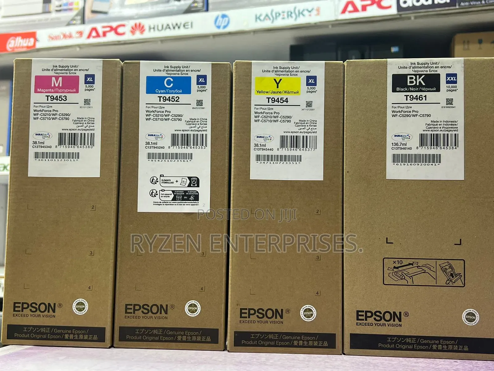 Epson Inks T9461, T9452, T9453, T9454