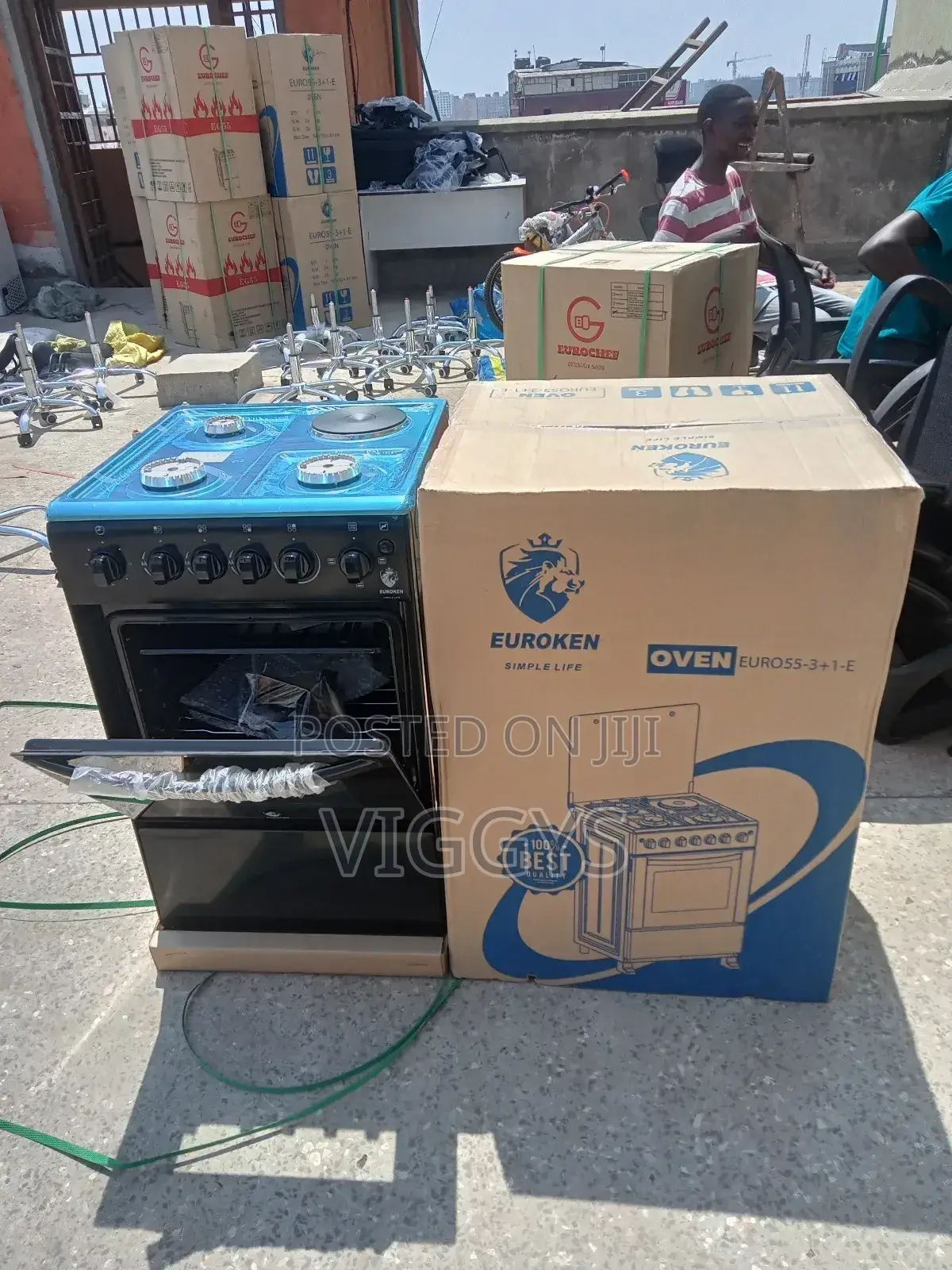 Euroken 3+1 Standing Cooker