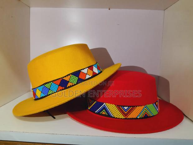 Beaded Fedora Hats - main view