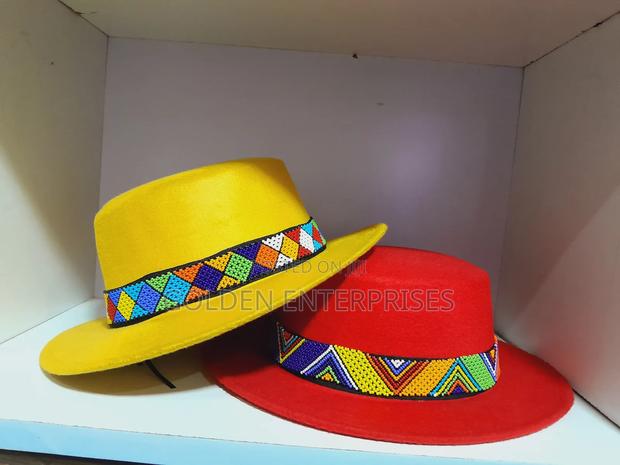 Beaded Fedora Hats - thumbnail 2