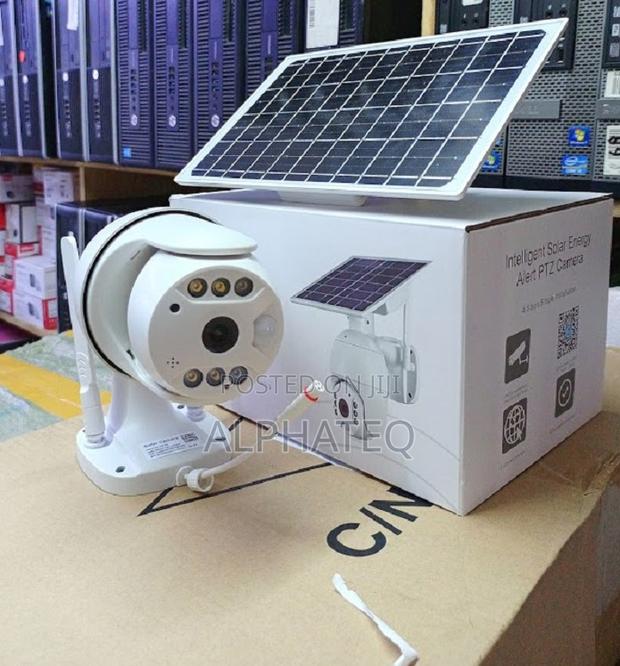 SOLAR PTZ 4g Solar Camera Quality - 4G Sim Card Camera PIR