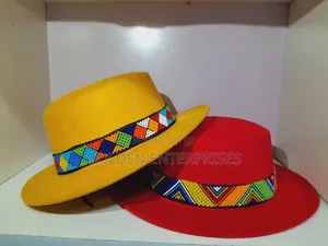 Beaded Fedora Hat