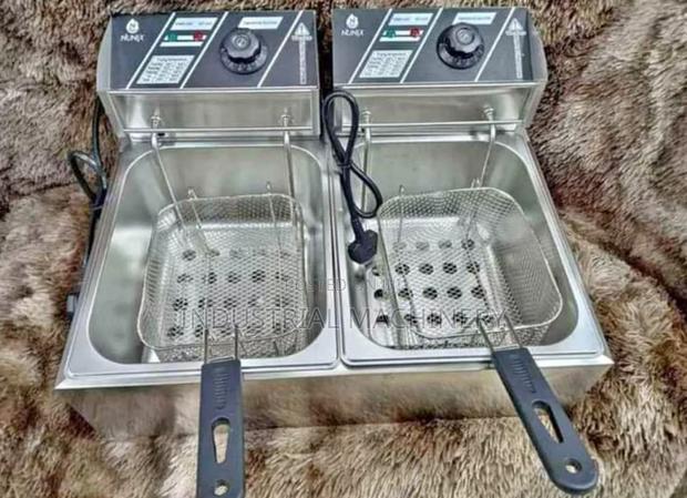 Double Deep Chips Fryer -- Commercial. - main view