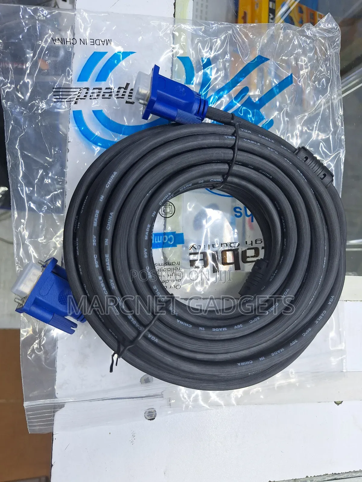 Full HD Vga to Vga Cable 10 Meters Length