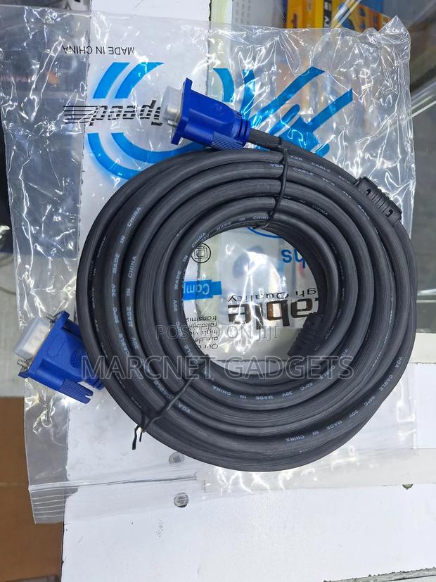 Full HD Vga to Vga Cable 10 Meters Length