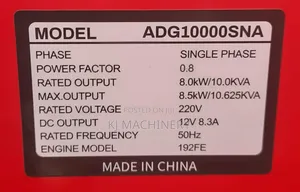 Aico DIESEL Silent Generator 10kva Single Phase.