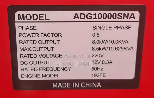 Aico DIESEL Silent Generator 10kva Single Phase.