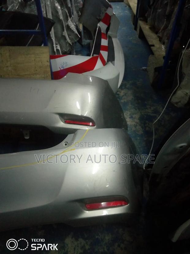 Axio 161 2012/2013 Back Bumpers Silver in Colour - thumbnail 2