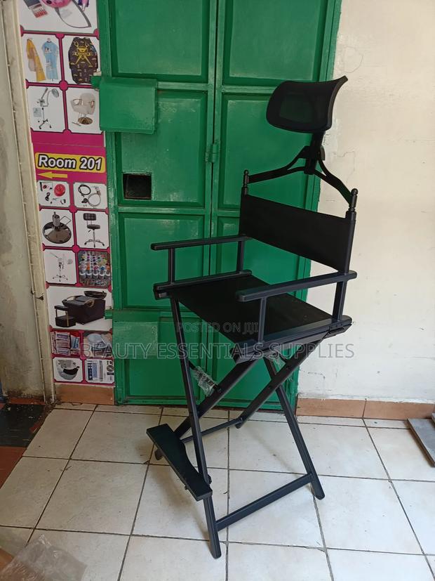 Make Up Chair ( Black Colour) - main view