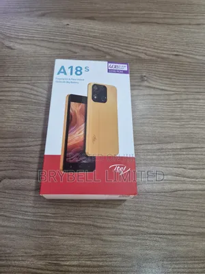 New Itel A18s 32 GB Black