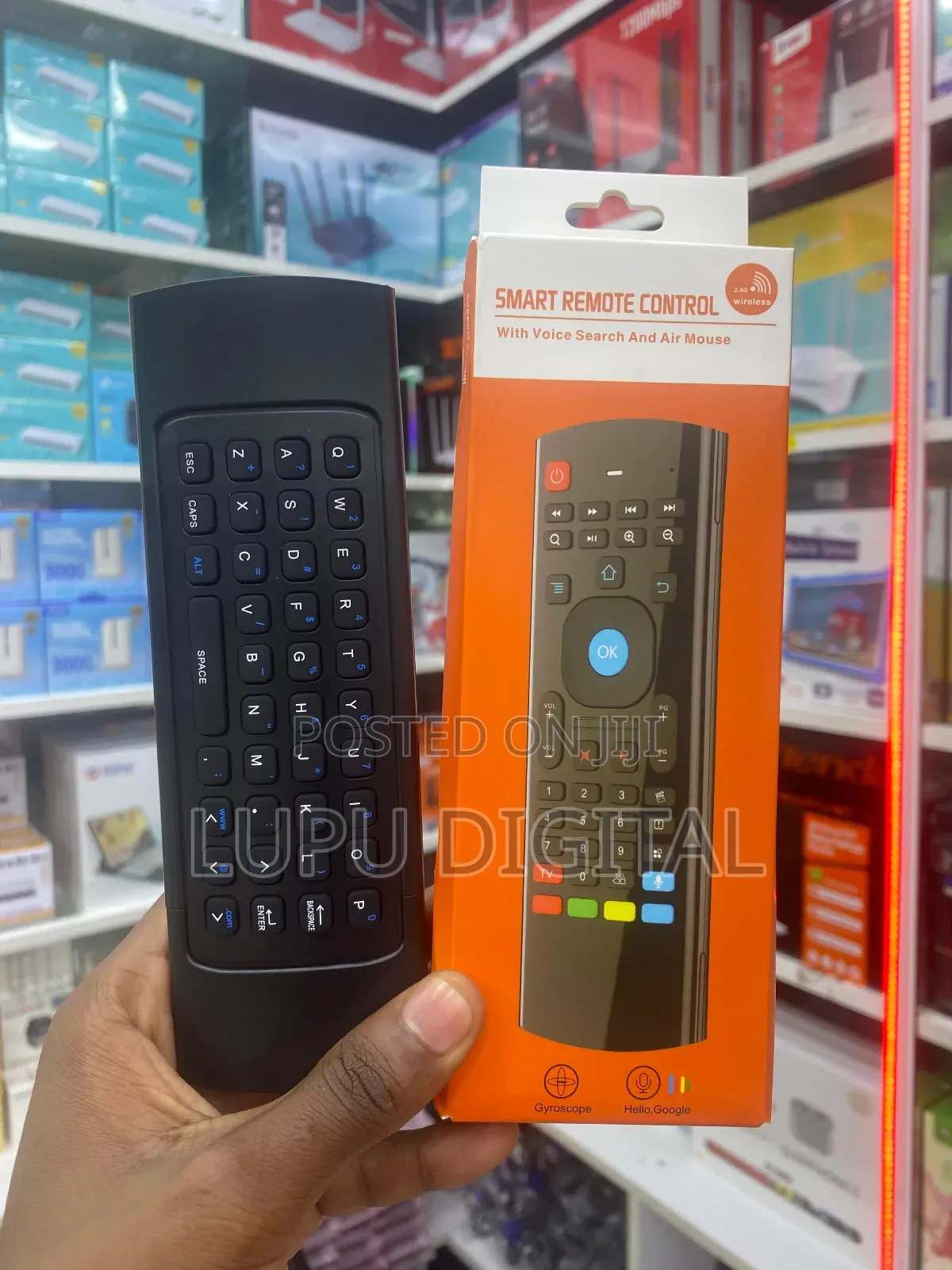 Smart Remote With Voice Search and Air Mouse