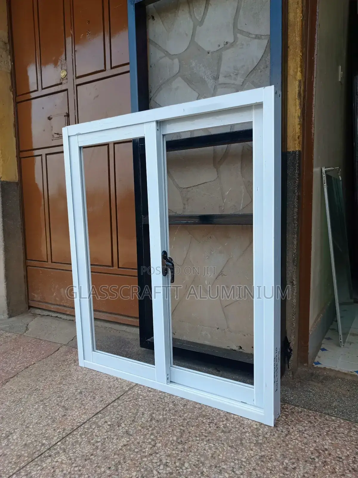 White Profile Aluminum Sliding Winda