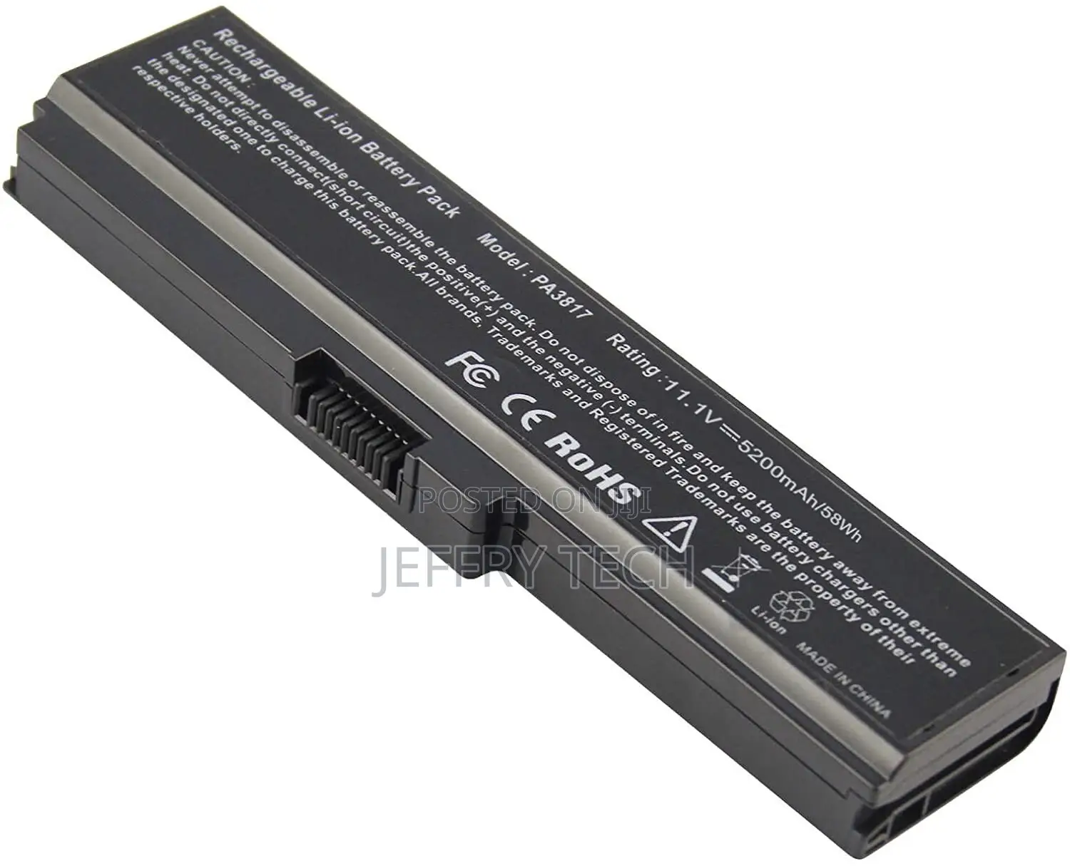 Pa3817u-1brs Battery for Toshiba Satellite C655 C675 C675D L