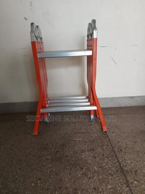 4by2/8ft/2.5m Iron Multipurpose Ladders - thumbnail 2