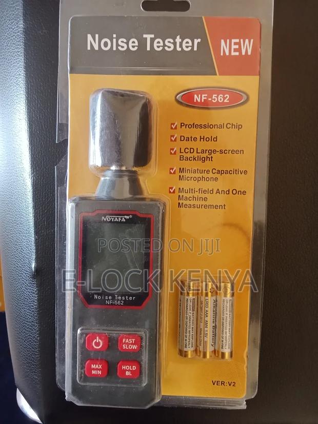 Decibel Meter for Quarries Sounds Monitoring