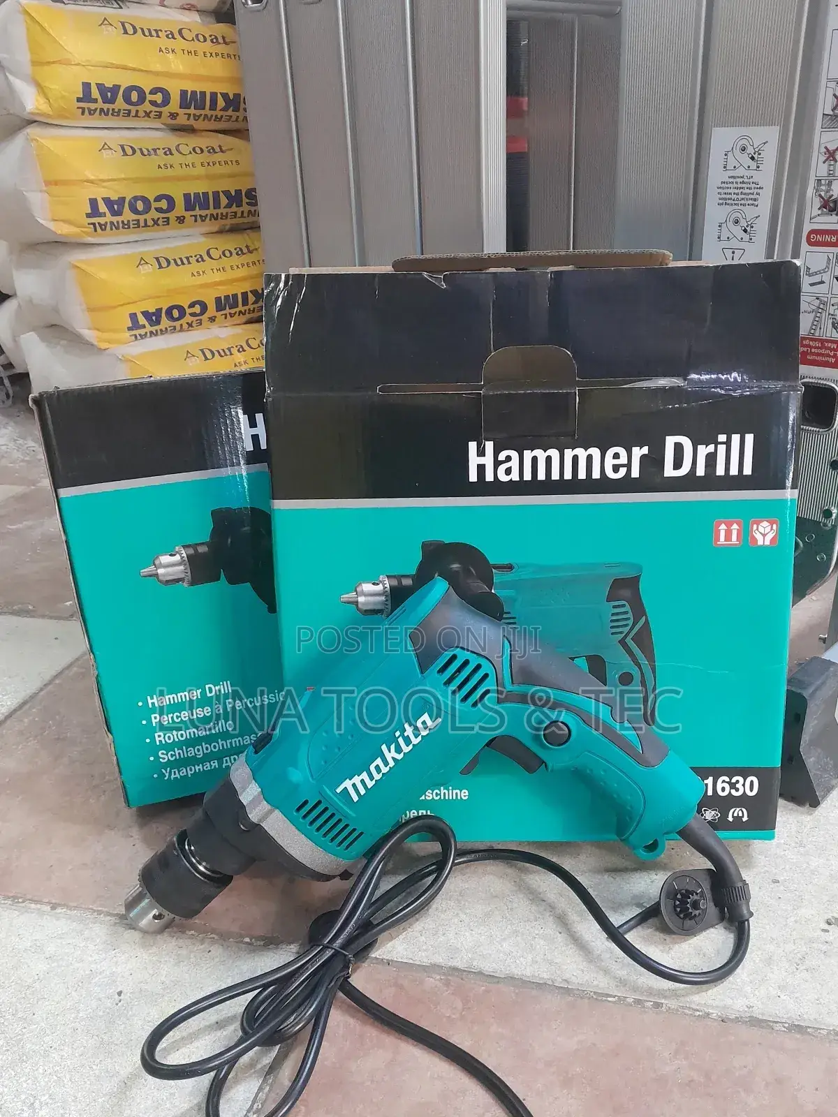 Makita Replaceable Chuck Hammer Drill Machine 710w