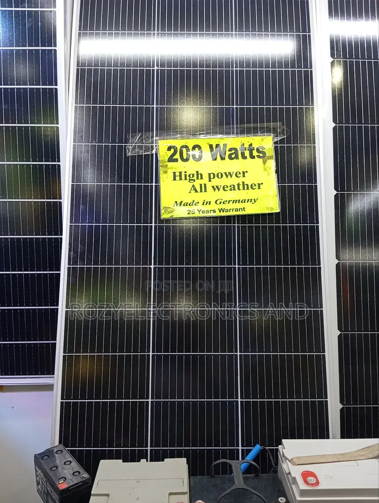 200 Solar Panel All Weather