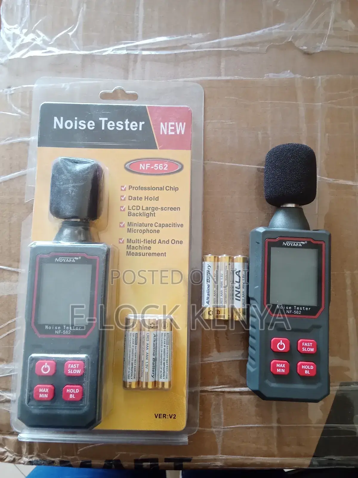Quality Control Center Noise Testing Device