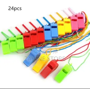 Randomly Coloured Whistle Party Toy