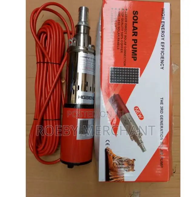 24V 250W High Lift Submersible Direct Solar Pump Connection