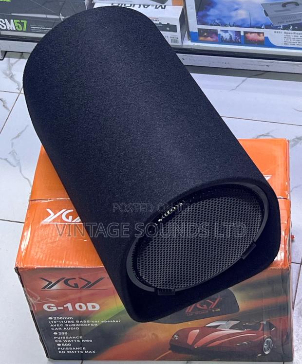 Ygy G10D Car Subwoofer With Bult in Amplifier