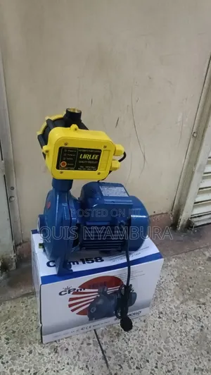Electric 1hp Pedrollo Water Pump + Automatic Pressure Control