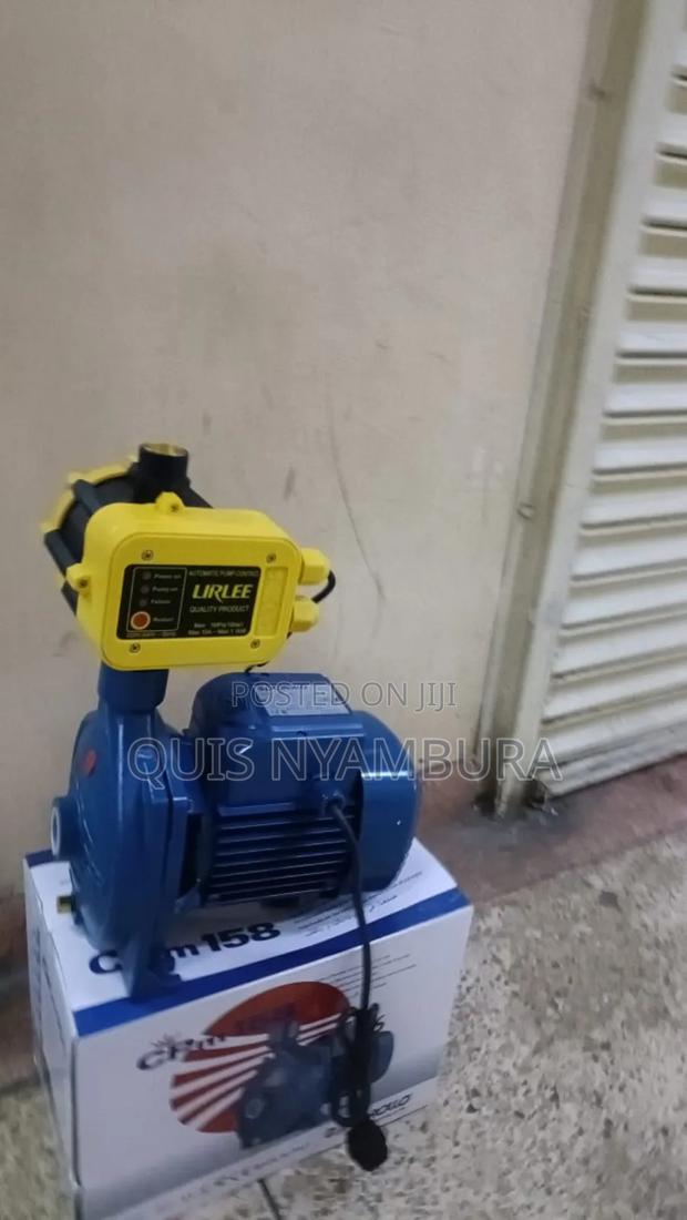 Electric 1hp Pedrollo Water Pump + Automatic Pressure Control - thumbnail 4