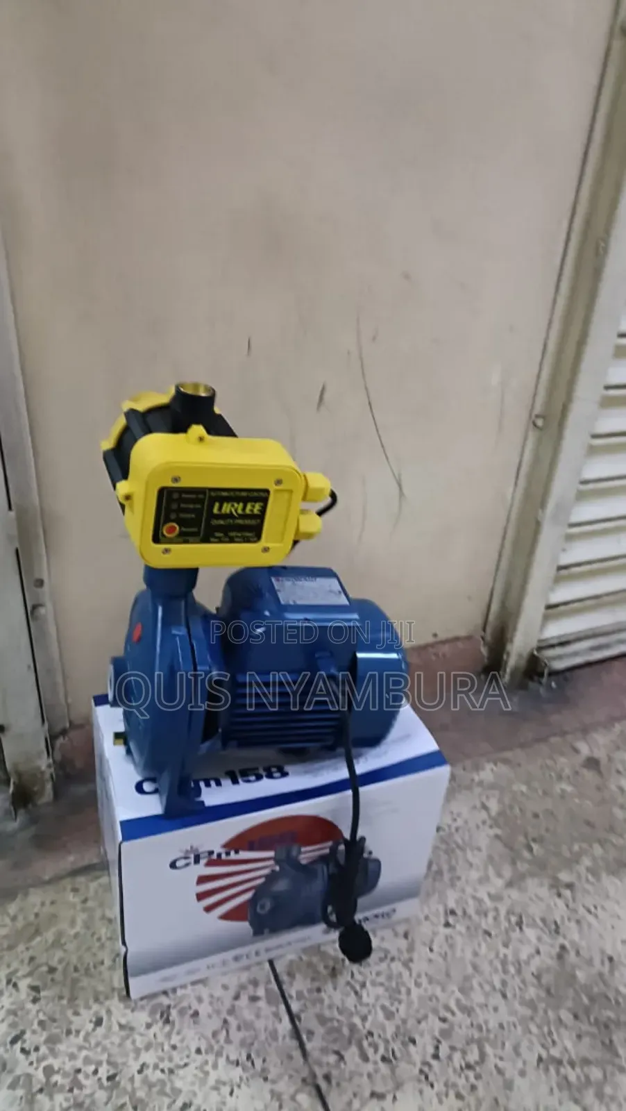 Pressure Controller+1hp Pedrollo Pump