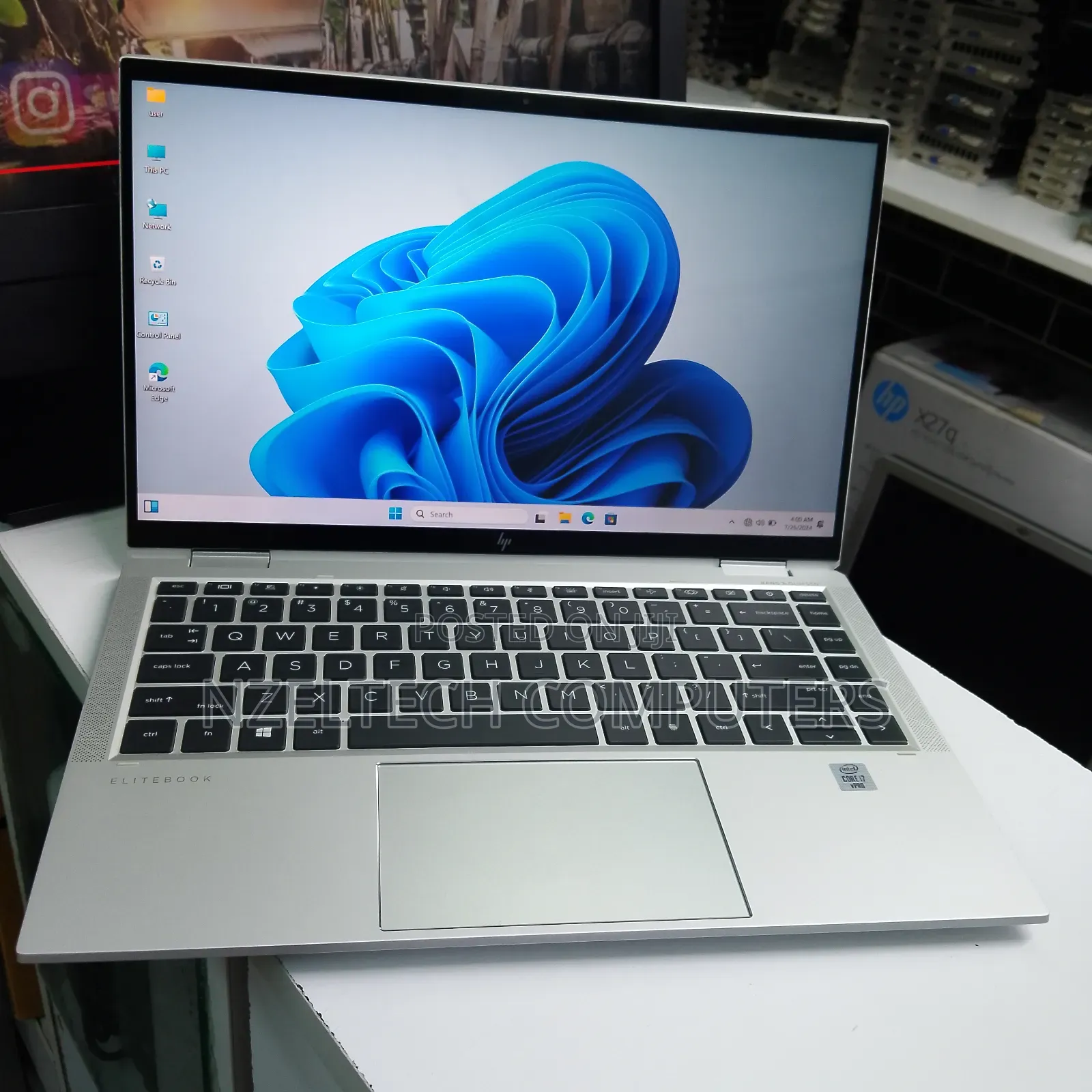 Laptop HP EliteBook X360 1040 G7 16GB Intel Core I7 SSD 512GB