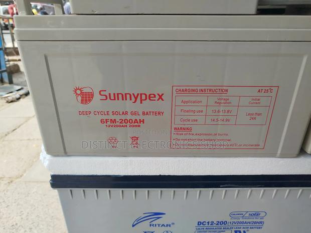 Sunnypex Solar Battery