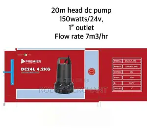 Premier Solar Submersible Pump 20M Lift Height DC Solar Pump