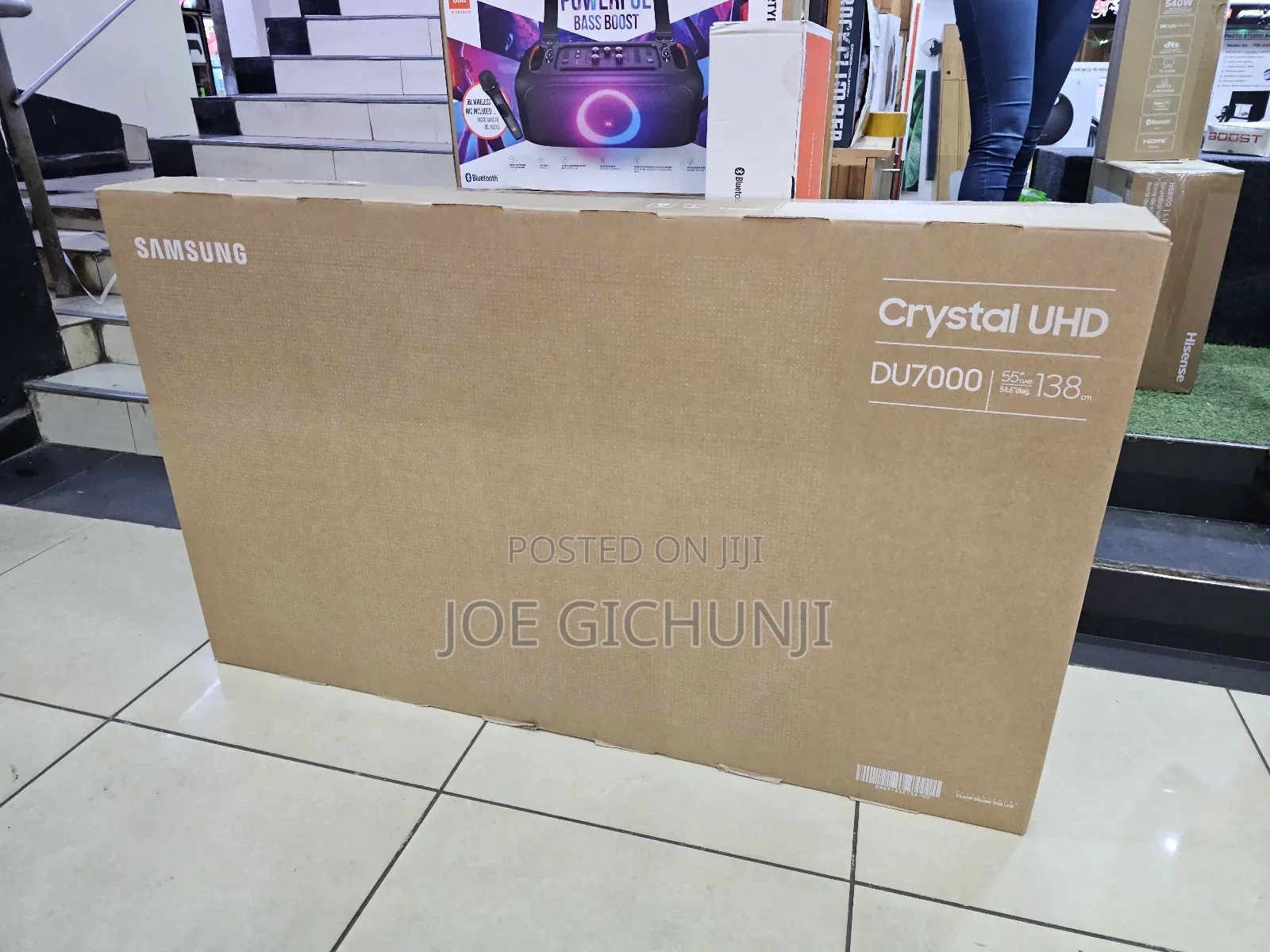 Samsung 55” Crystal Uhd Du7000 Smart Tv (2024)