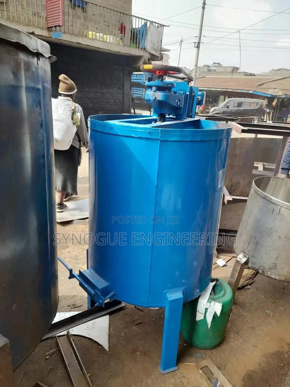 Saponification Mixer Tank Unit