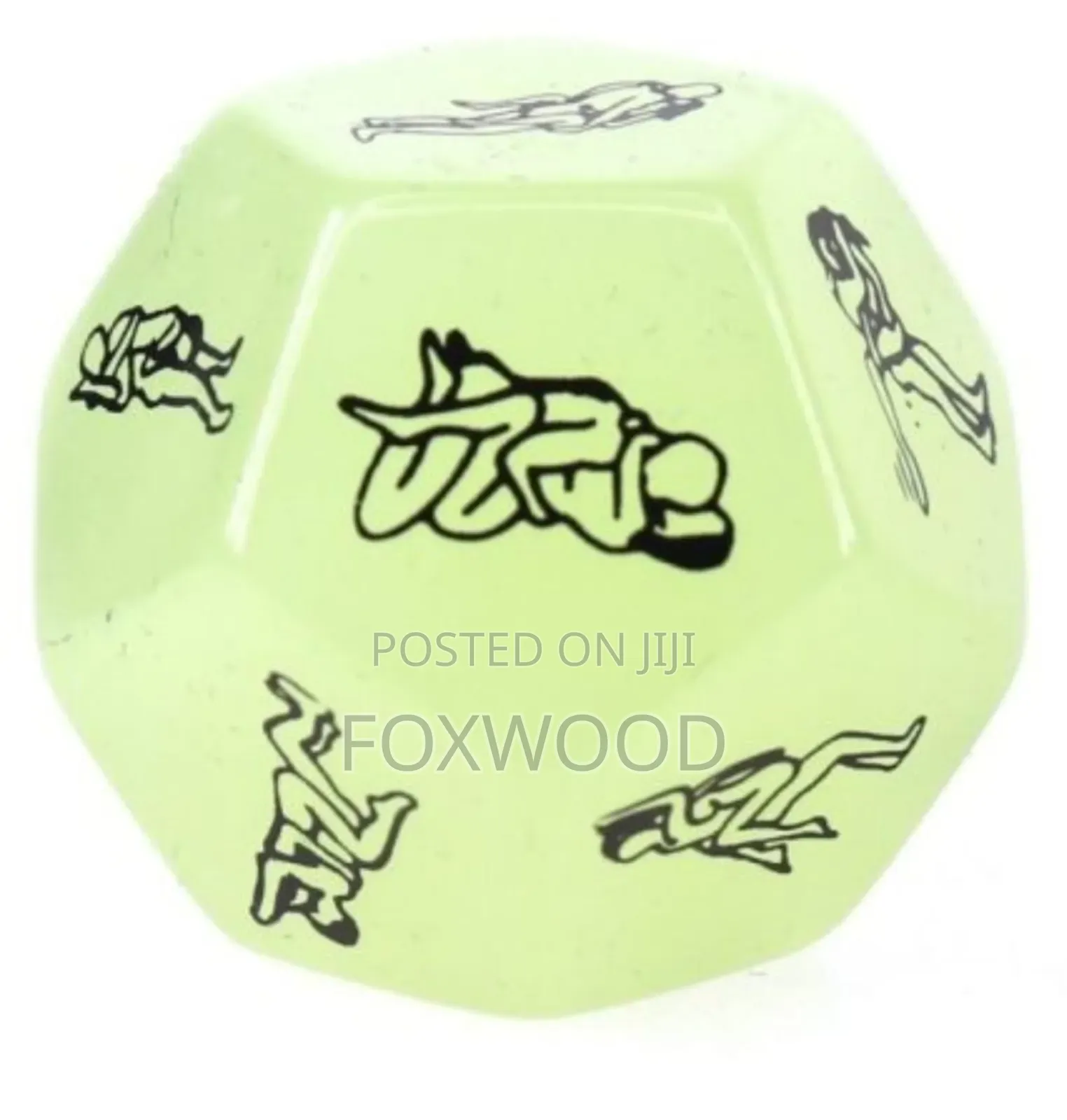 Romantic Luminous Adult Dice Bedroom Games for Couples