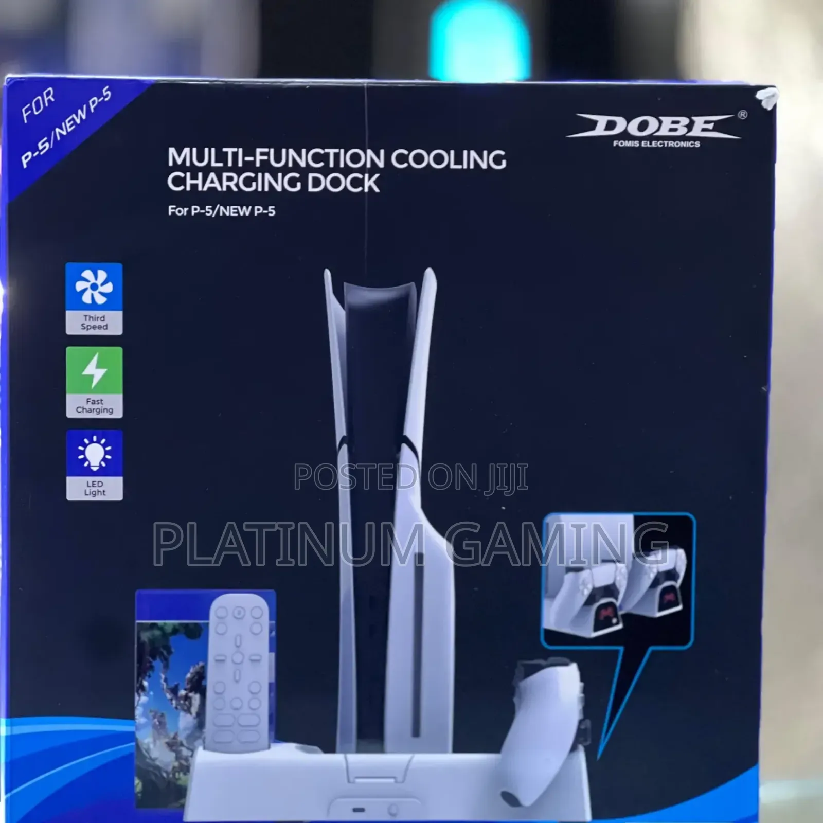 Multi-function Cooling Charging Dock For Ps5 Slim