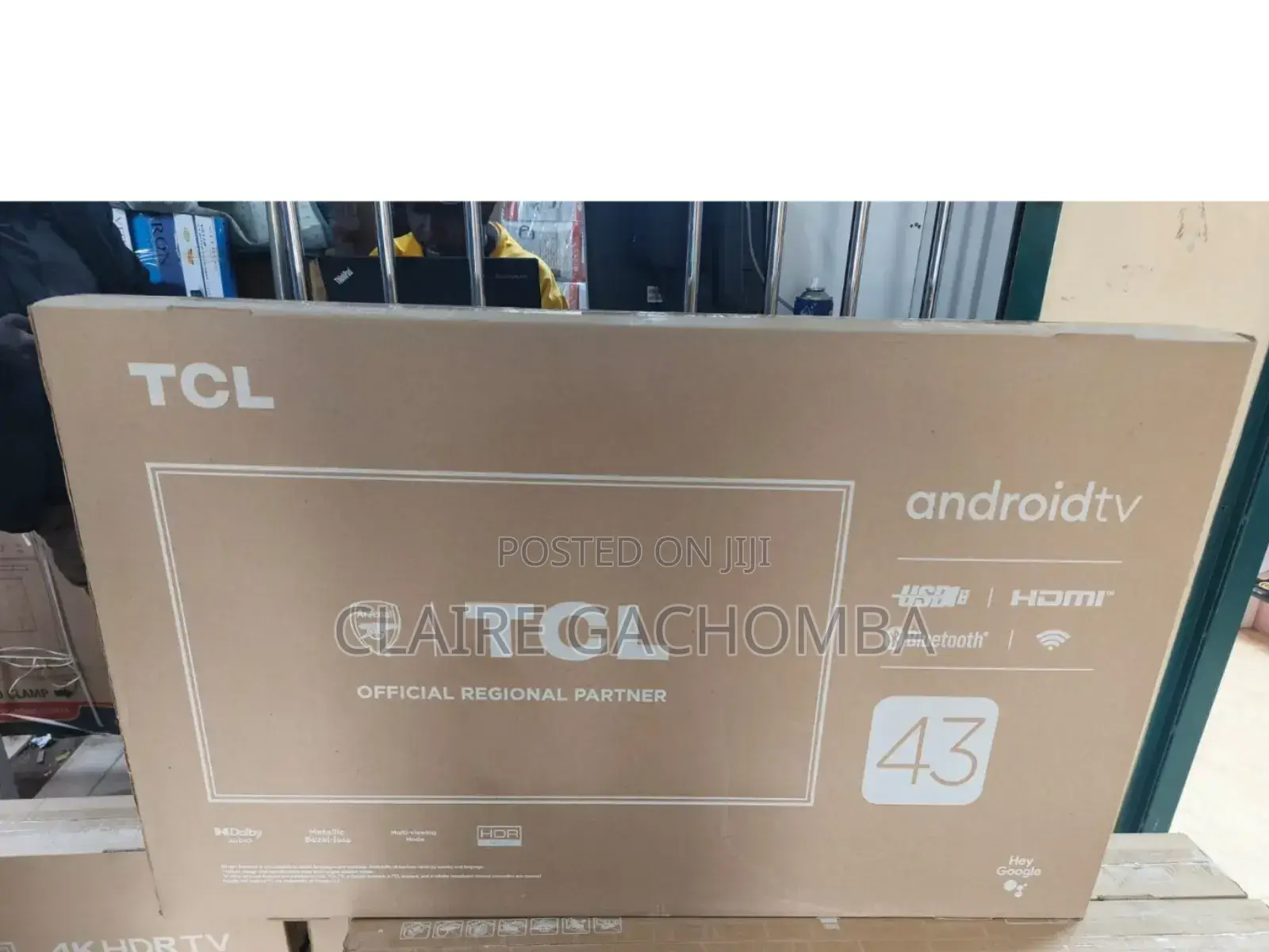TCL 43 Inches Smart Android Flameless Led Tv