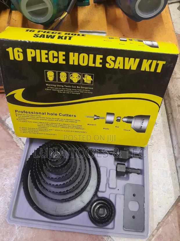 16pcs Hole Saw Kit