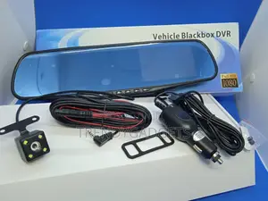 Vehicle DVR Black Box for All Vehicles. With Dashcam + Rear