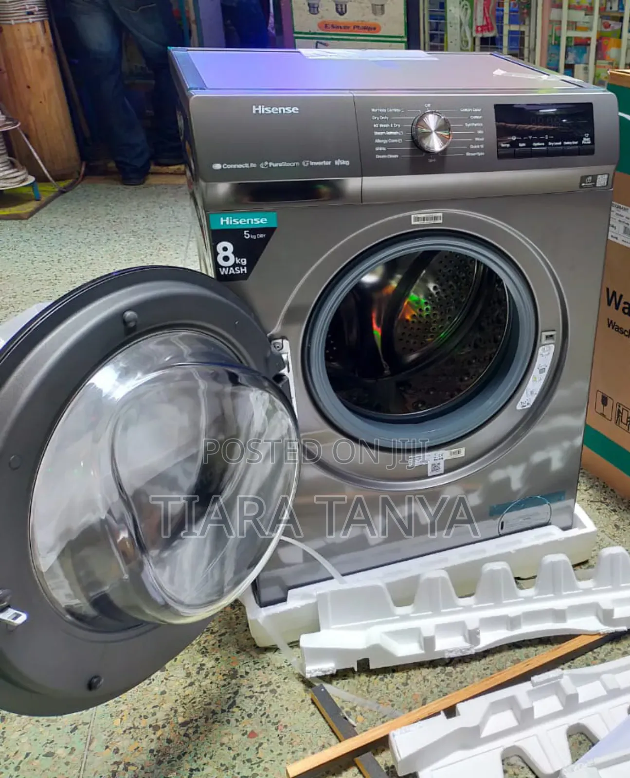 Hisense 8kg Wash Dry Wd3q8043bt Washing Machine