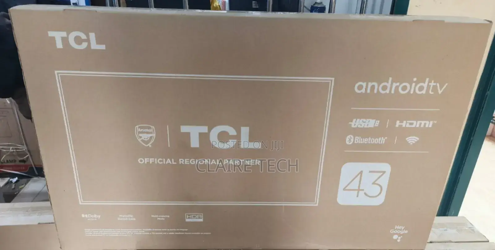 TLC Inches Frameless Smart Android Led Tv