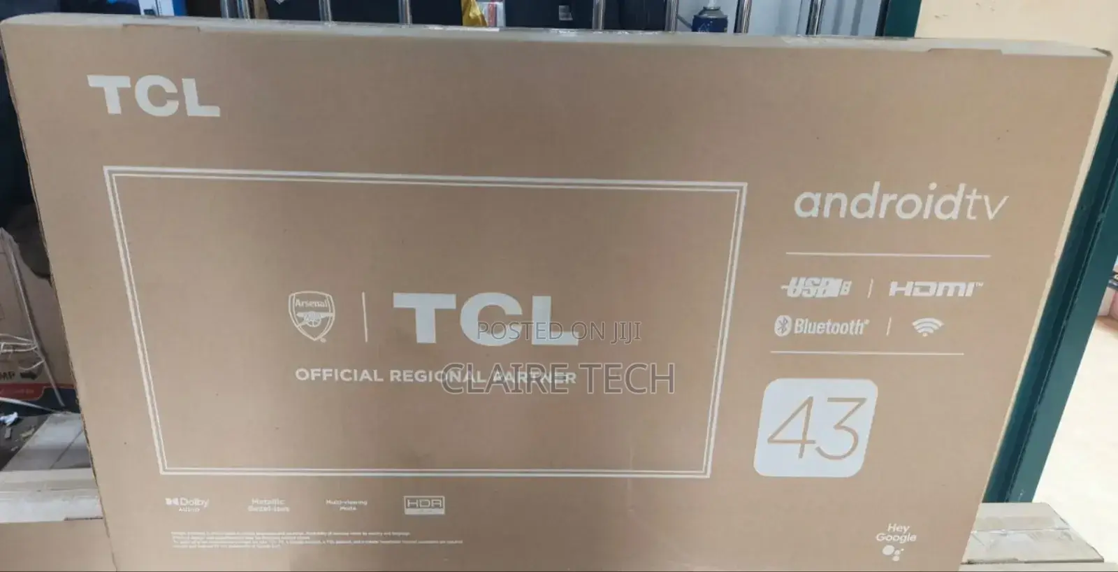 TLC Inches Frameless Smart Android Led Tv