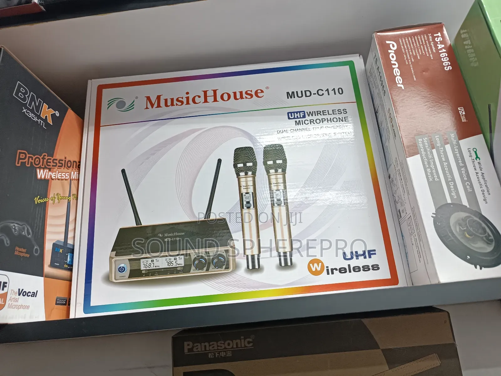 Music House MUD-C110 2in1 Wireless Microphone